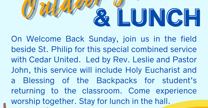 Welcome Back Sunday