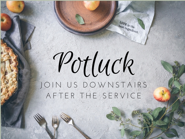 Potluck & Launch Sunday