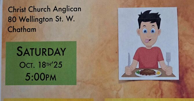 Roast Beef Dinner - Saturday, October 18th. image