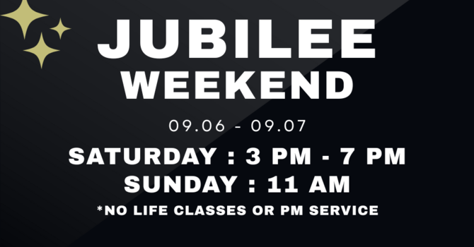 Jubilee Weekend 