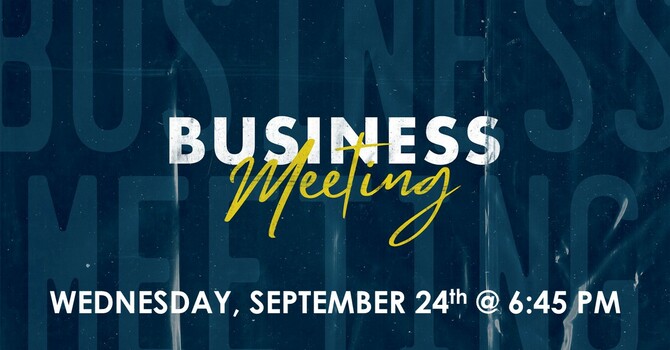 Church Business Meeting