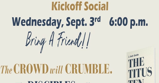 Men's Fall Bible Study