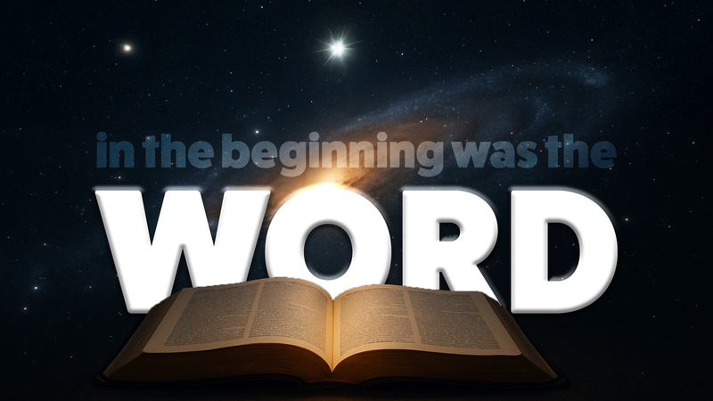 In the beginning was the Word