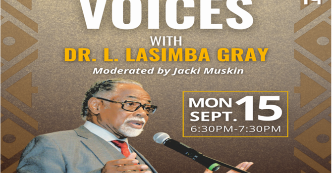 GRIOT VOICES Series - REGISTRATION CLOSED!!! 