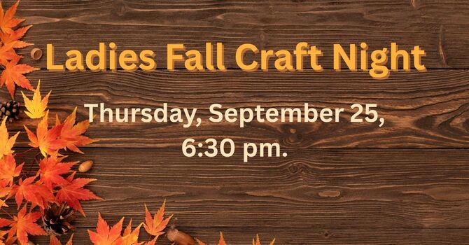 Ladies Fall Craft Night