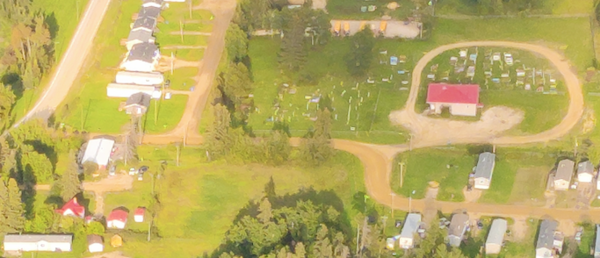 Visit to Wabasca – New Roofs Completed