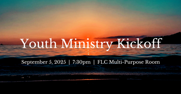 Youth Ministry Kickoff