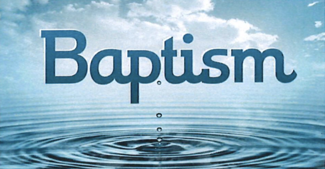 Baptism Workshop