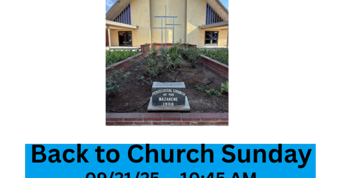 Back to Church Sunday