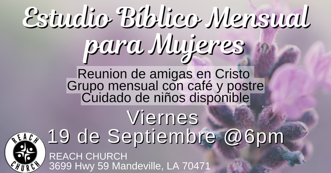 Estudio Bíblico Mensual para Mujeres