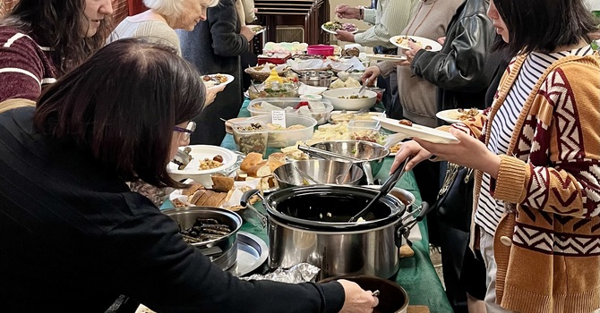Welcome and Welcome Back Sunday and Potluck