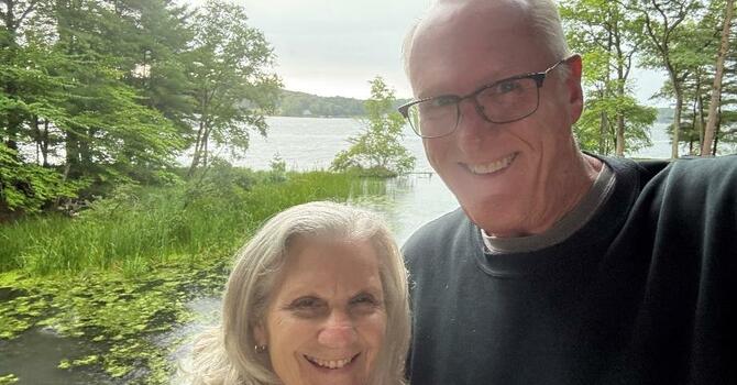 Enjoying Worship at Manna on our 52nd Wedding Anniversary image