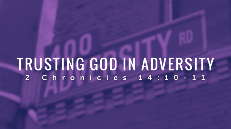 Trusting God In Adversity