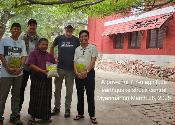 Food Aid for Myanmar after Earthquake