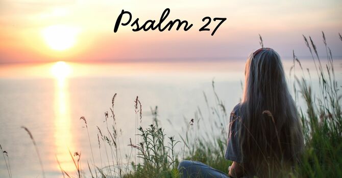 Calm Because of Confidence in the Lord