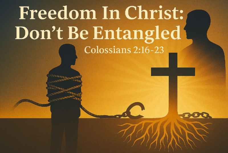 Freedom In Christ: Don't Be Entangled