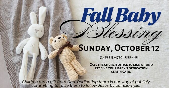 Baby Dedications