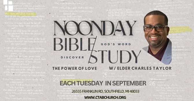 Noon Bible Study