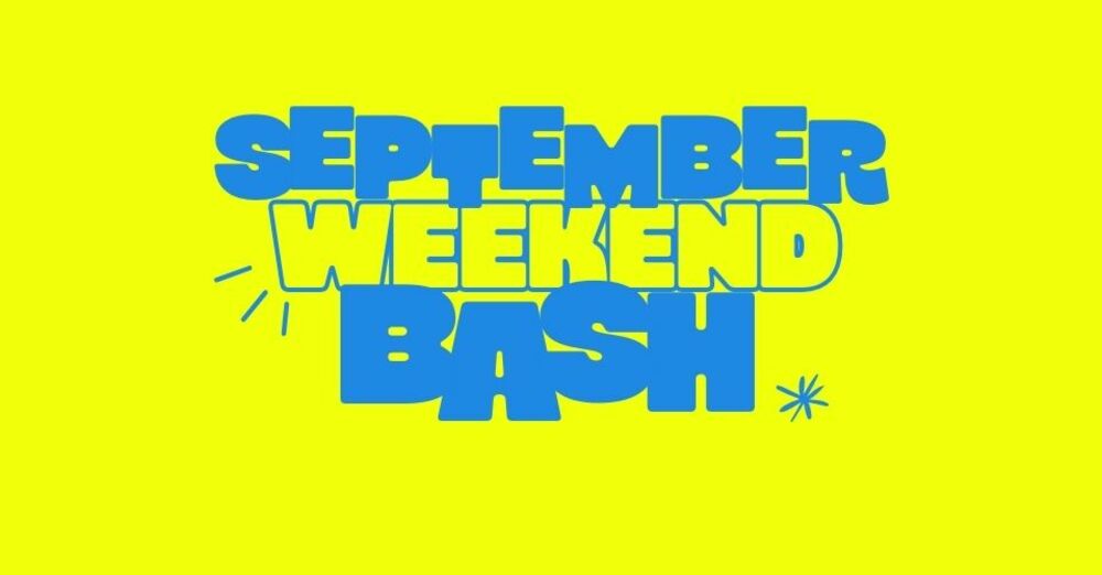 September Weekend Bash with Luke Brendling