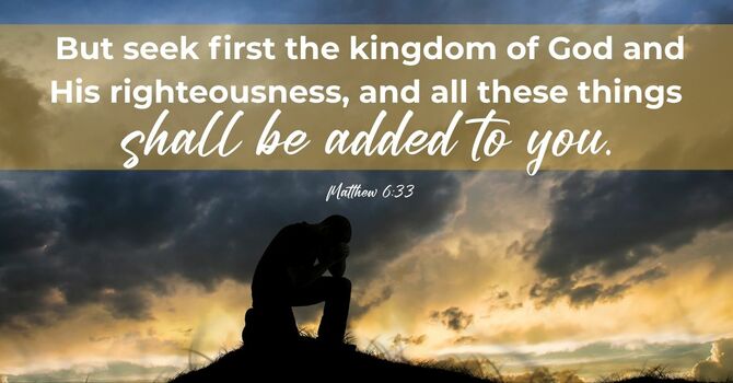 Matthew 6:33 image