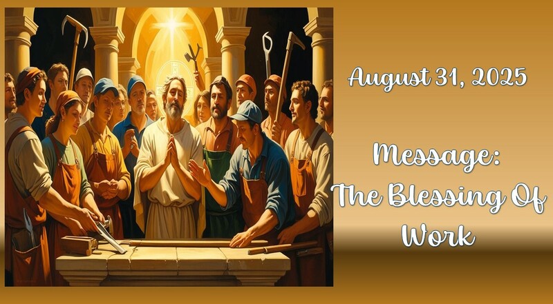 Sunday August 31 Worship Service