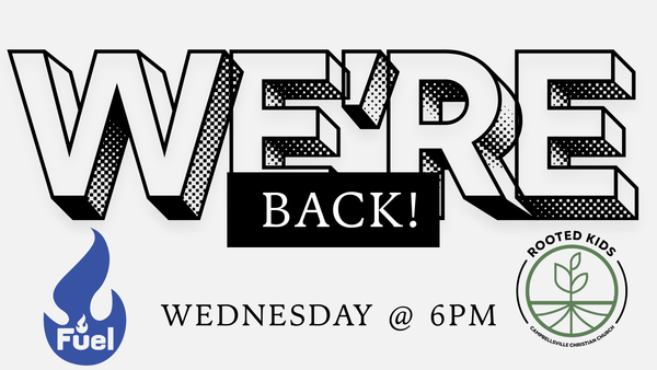 Student Ministry & Kids Ministry is Back 