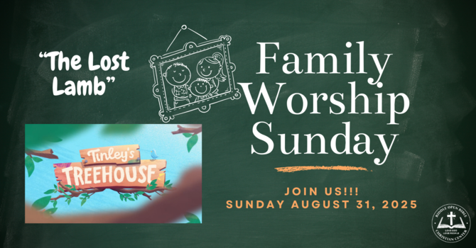 Family Worship Sunday