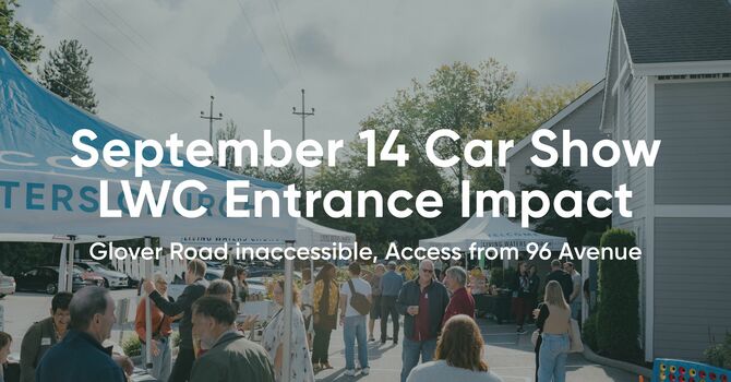 September 14 Car Show: LWC Entrance Impact image