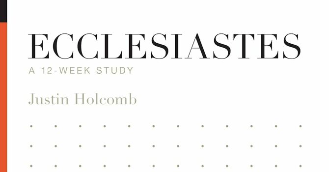 Men's Ecclesiastes Bible Study