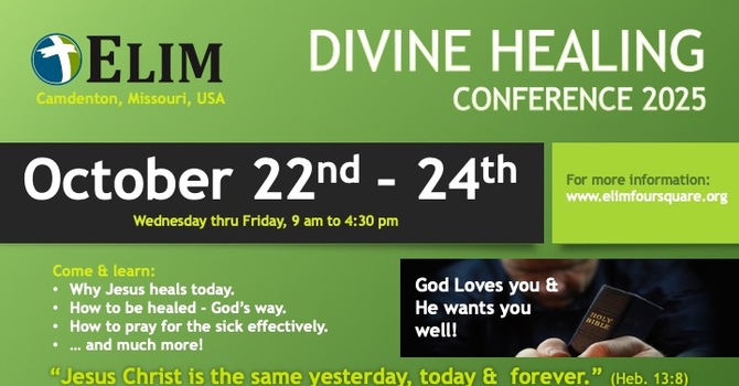 DIVINE HEALING CONFERENCE 2025