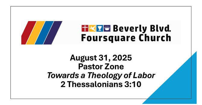 Towards a Theology of Labor