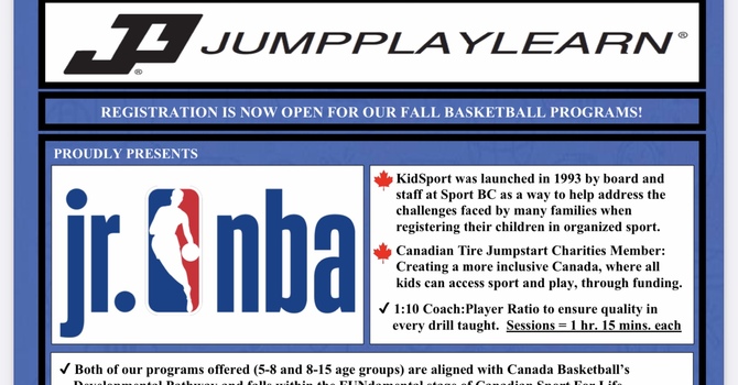 Jr. NBA Basketball