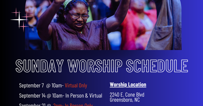 Sunday Morning Worship Service