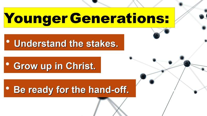Generational Leadership: Hand-off to Victory 