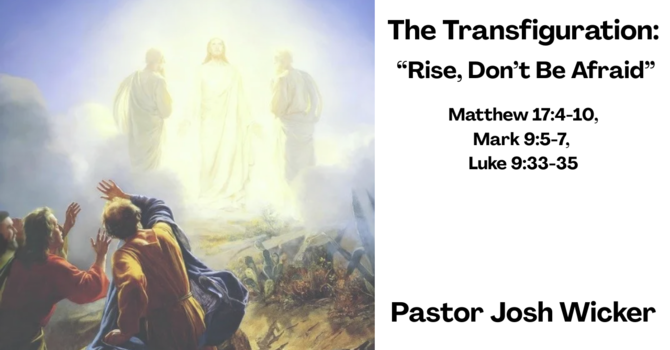 “Rise, Don’t Be Afraid”