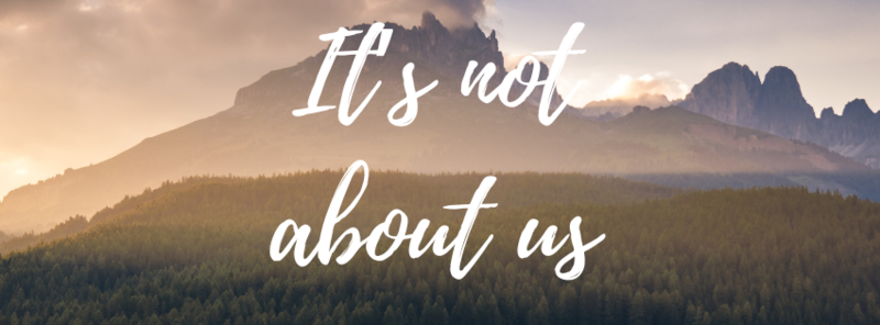 It's not about US