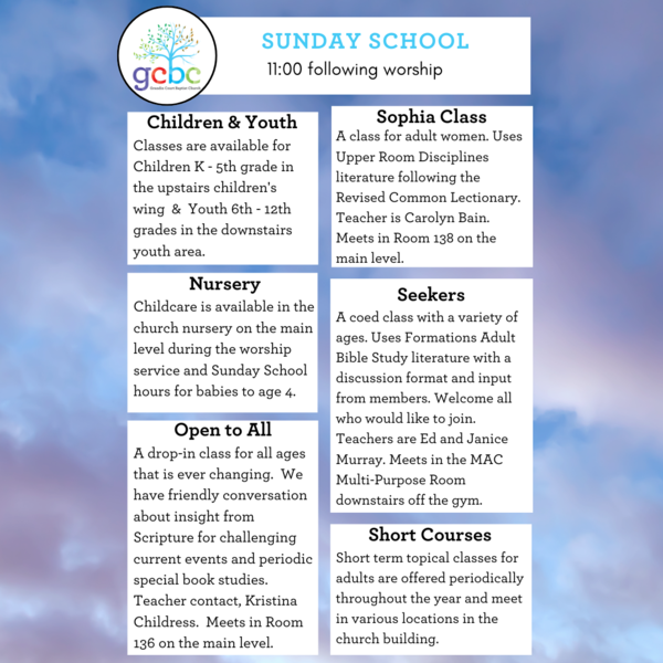 Sunday School