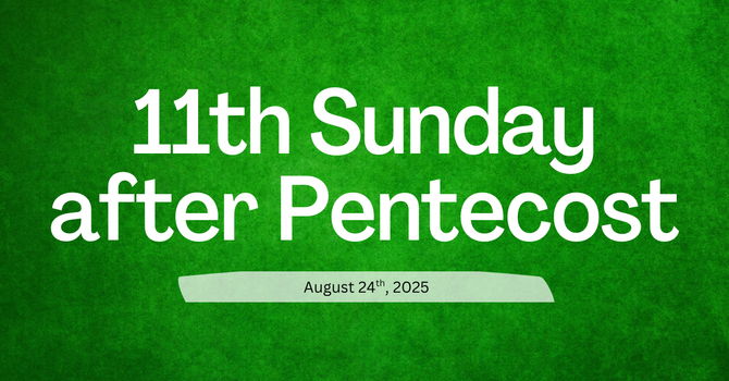 August 24th, 2025 - Gospel & Sermon