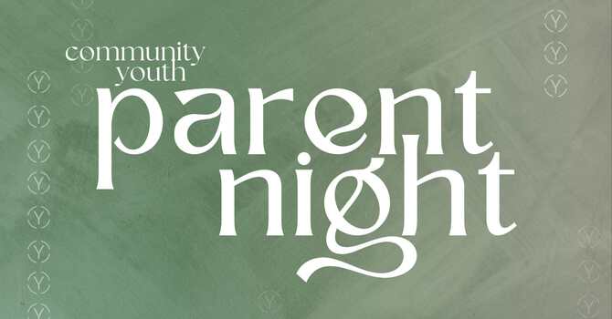 Community Youth Parent Night