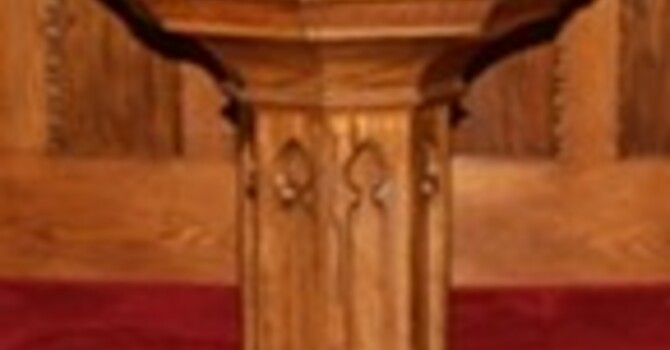 ISO: Baptismal Font image
