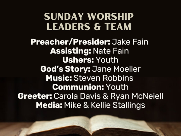Leading us in Worship