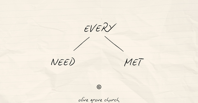 I Have What I Need