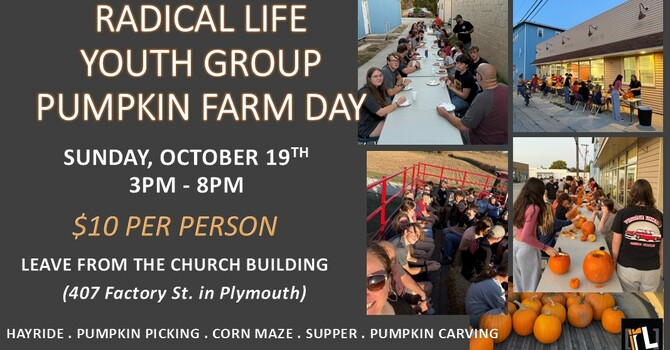 Rdaical Life Youth Group Pumpkin Farm Day