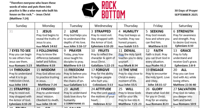 Daily PRAYER TIME