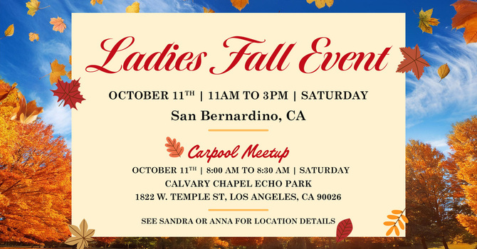 Ladies Fall Event