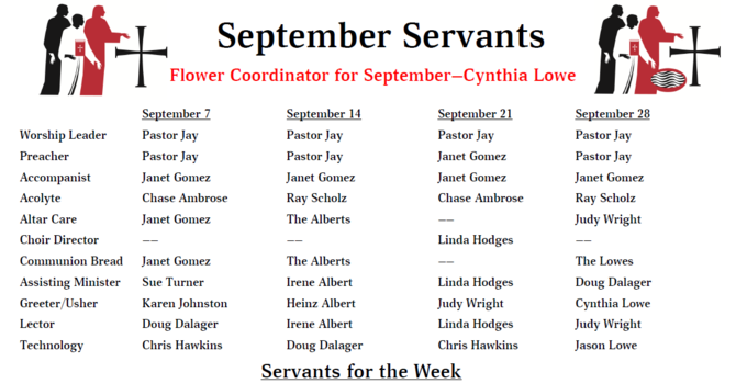 Servants - September 2025 image