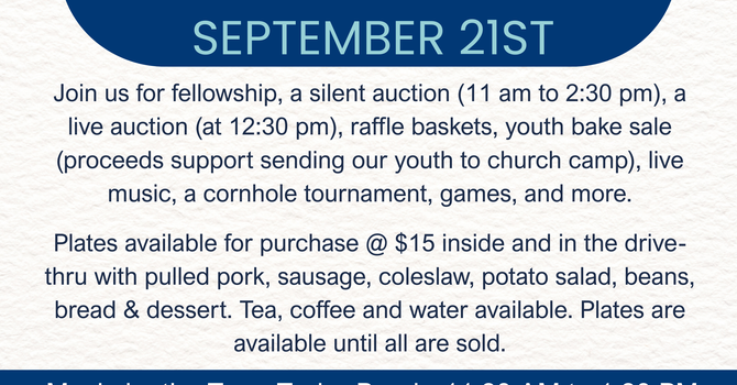 1st Annual Picnic Fundraiser