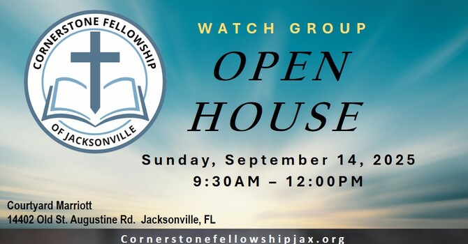 Open House September 14, 2025