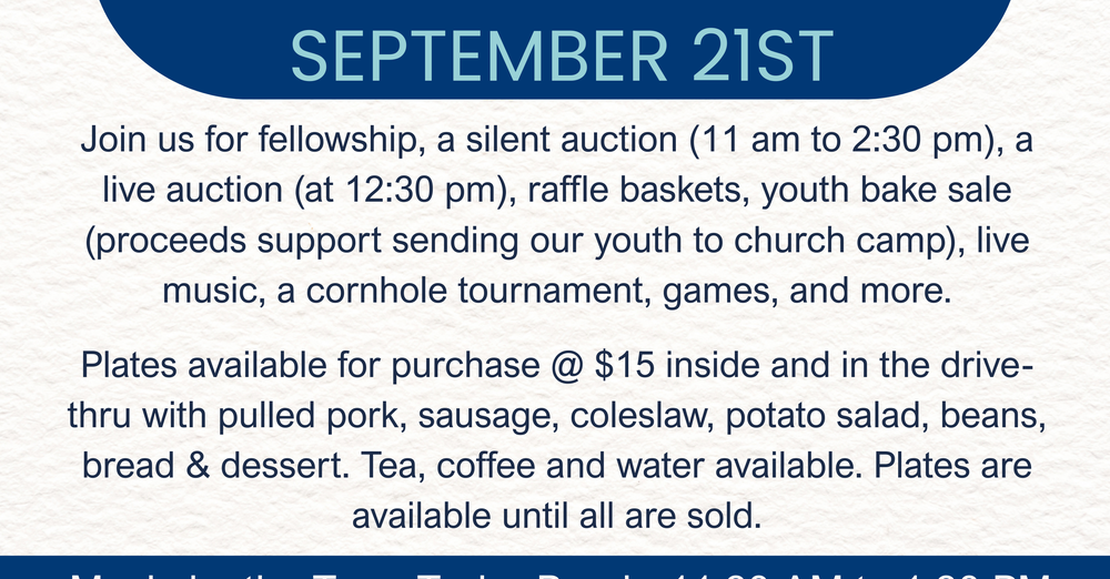 1st Annual Picnic Fundraiser