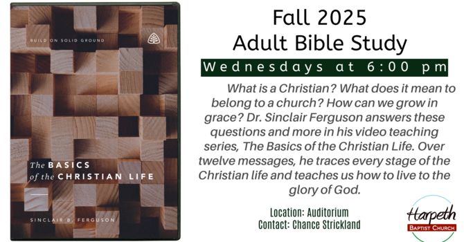 Fall Bible Study